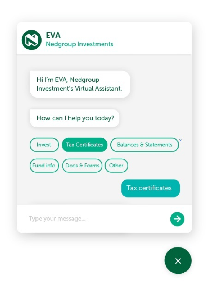 Nedbank's chatbot helps customers and cuts costs.